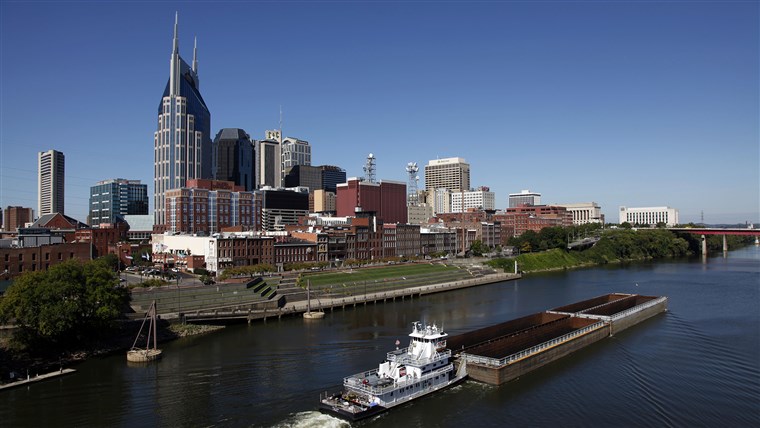 מרכז העיר Nashville, Tenn.