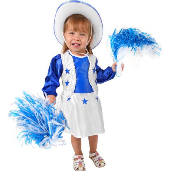 פעוט Dallas Cowboys Cheerleader Costume