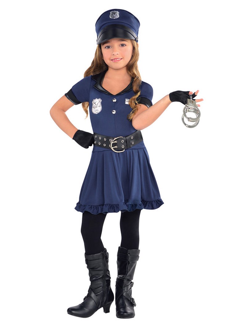 שוטר Cutie Girl's Costume