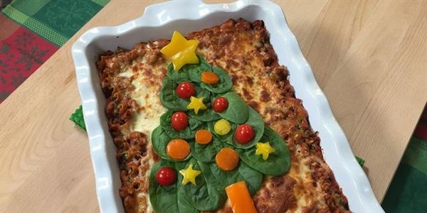 हर्ष's Holiday Spinach Lasagna