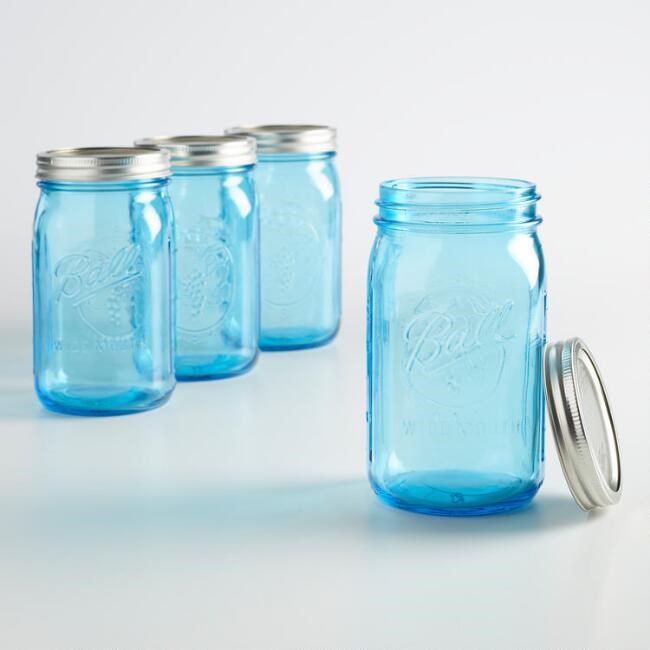 Kék Mason Jars