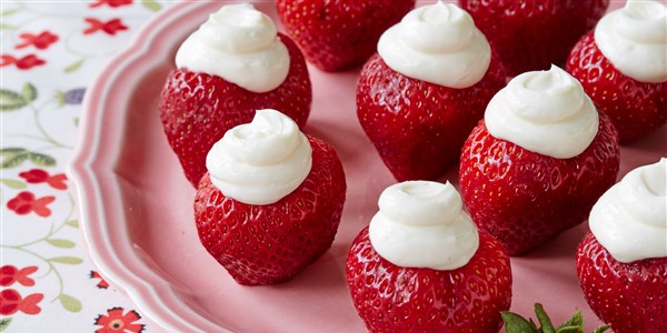 Cheesecake-Töltött Strawberries
