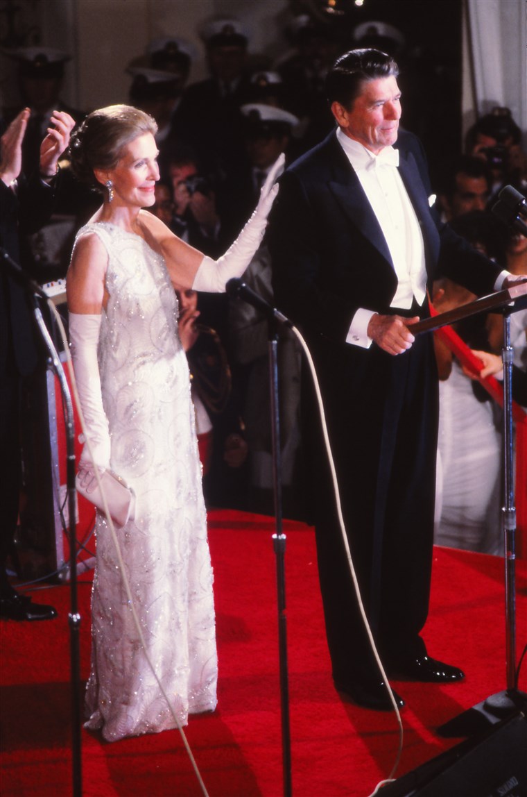predsjednik Ronald and Nancy Reagan, at Inaugural Ball