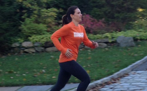 एरिका Hill running