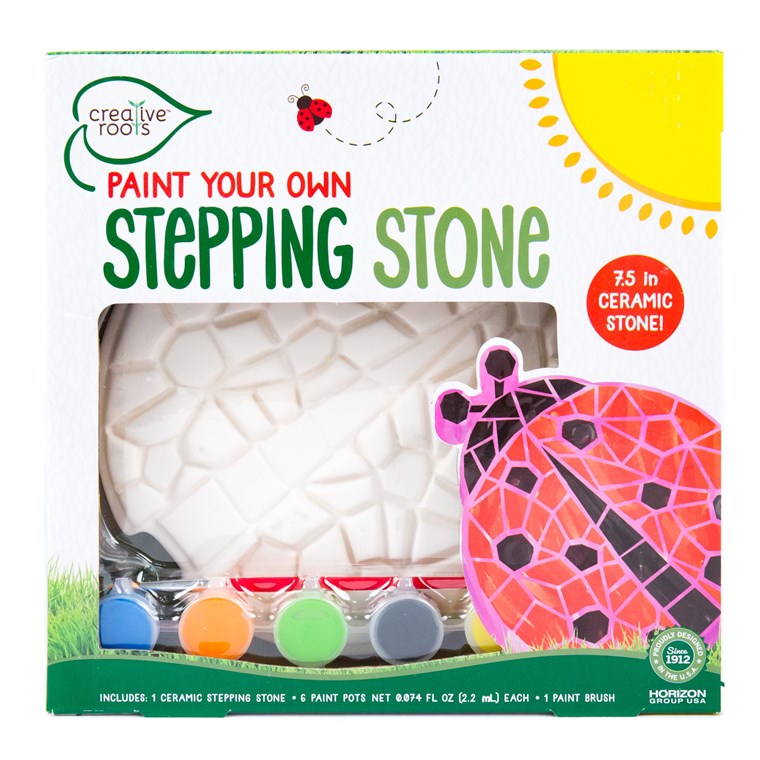 kreativan Roots Paint Your Own Mosaic Stepping Stone