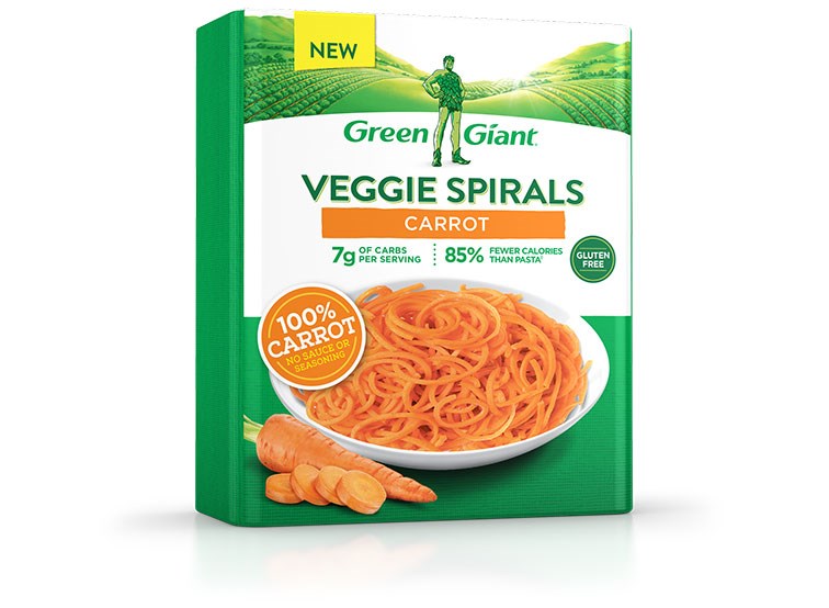 ירוק Giant Veggie Spirals Carrot