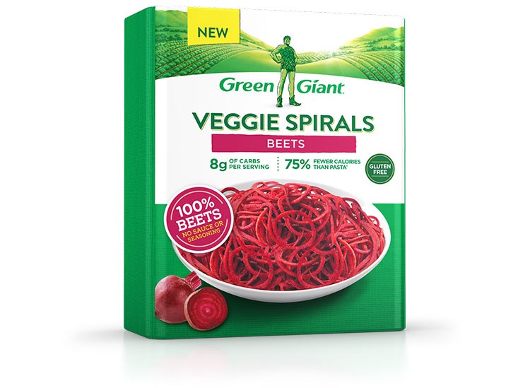 ירוק Giant Veggie Spirals Beets