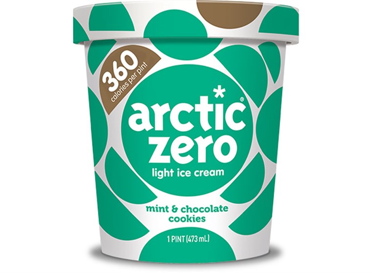 ארקטי Zero Mint & Chocolate Cookies Light Ice Cream