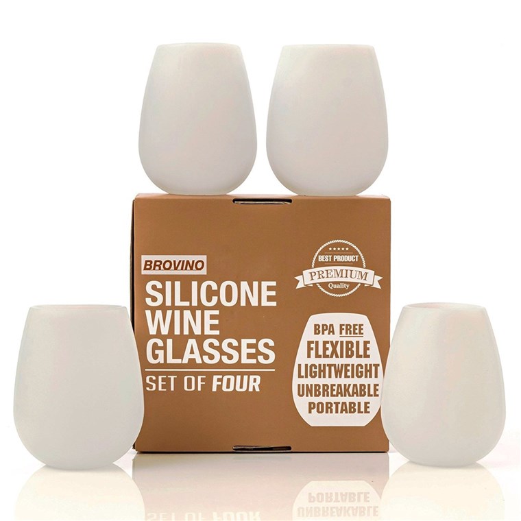 ברובינו Silicone Wine Glasses