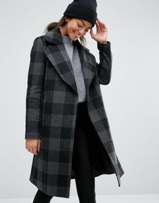 משובץ winter coat