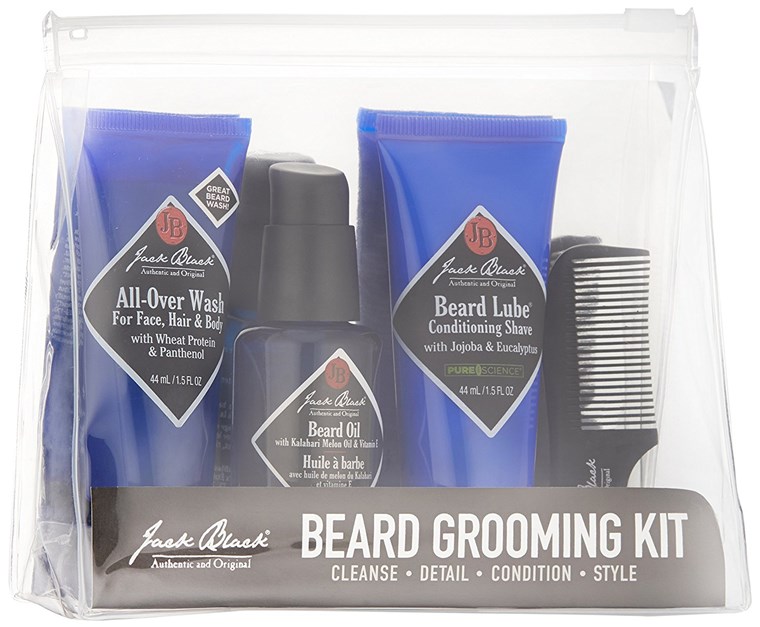 ג'ק Black Beard Grooming Kit