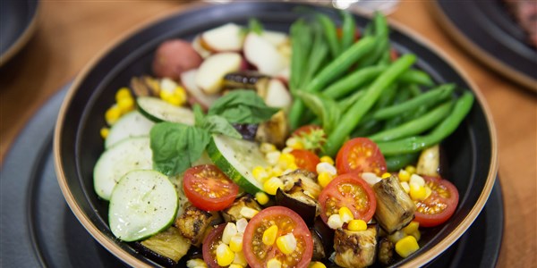 Ljeto Vegetable Salad with New Potatoes