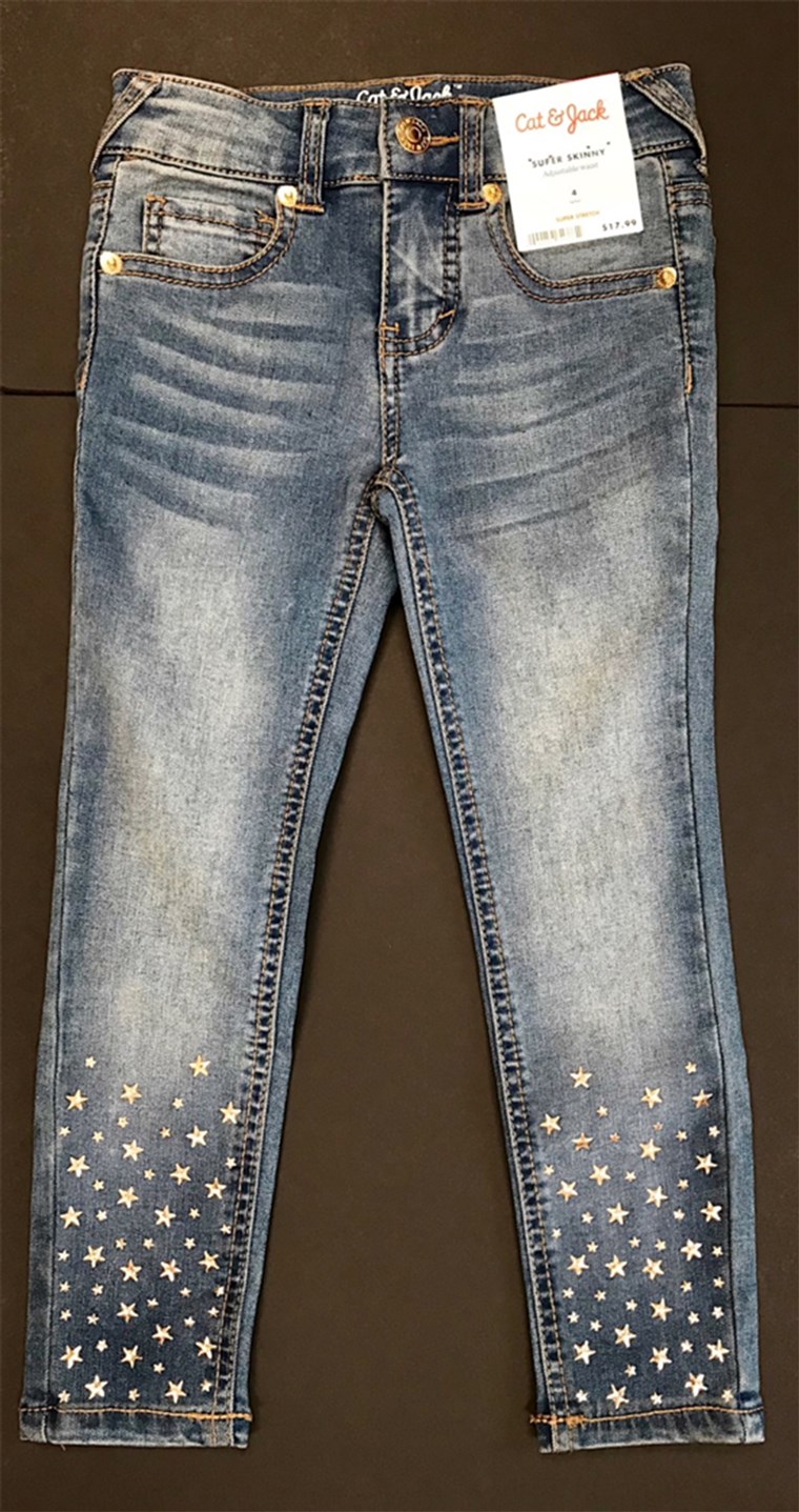 חתול & Jack Girls' Star Studded Skinny Jeans sold at Target