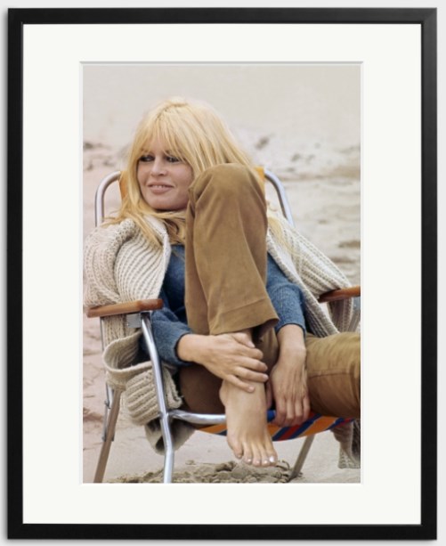 Bardot Takes A Break photo print from Sonic Editions