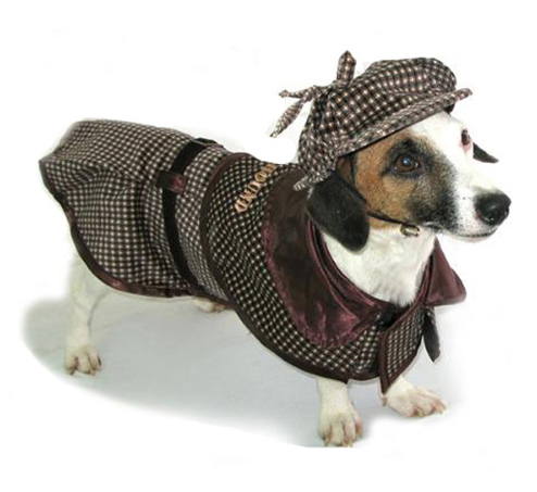 शर्लक Holmes dog Halloween costume