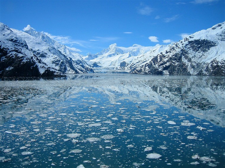 हिमनद Bay: Alaska