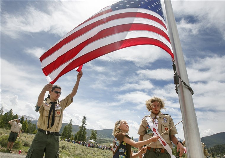 דגל Care, Boy Scouts, Patriotism