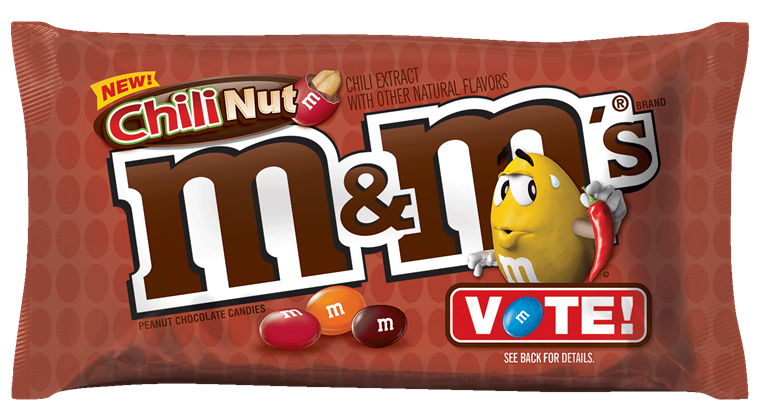 मिर्च Nut M&M's