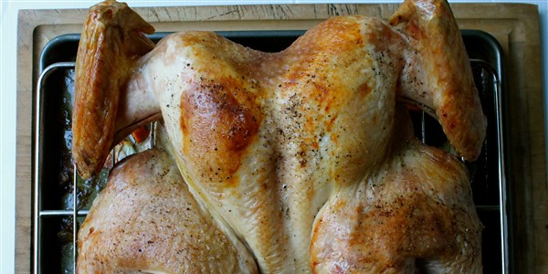 तीन घंटे roast turkey with gravy