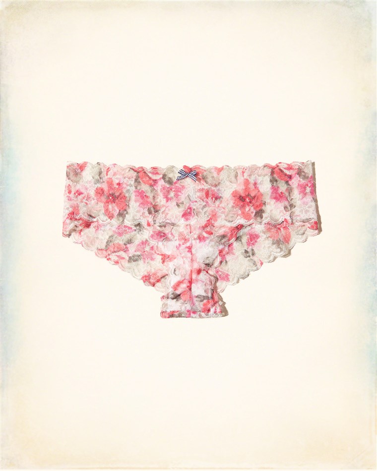 Gilly Hicks for Hollister lace cheeky briefs floral