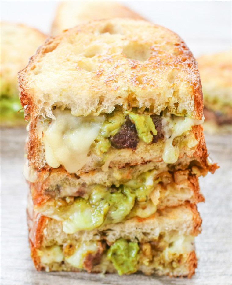 Burrito Grilled Cheese Sandwich