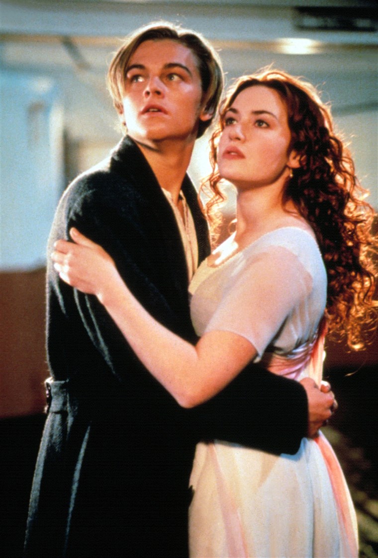 TITANSKI, Kate Winslet and Leonardo DiCaprio, 1997. TM and Copyright (c) 20th Century Fox Film Corp.