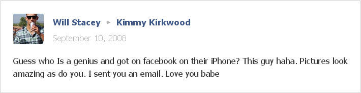 मर्जी and Kimmy Facebook message