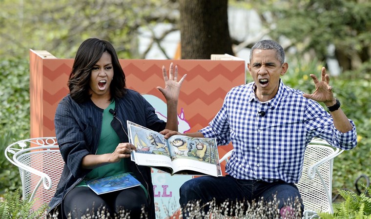 elnök Obama Hosts White House Easter Egg Roll