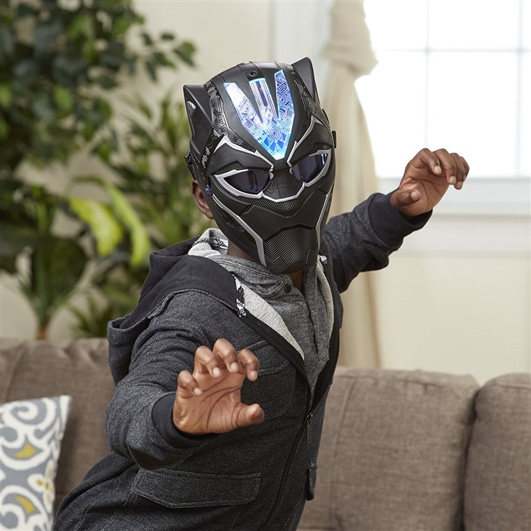 שחור panther mask