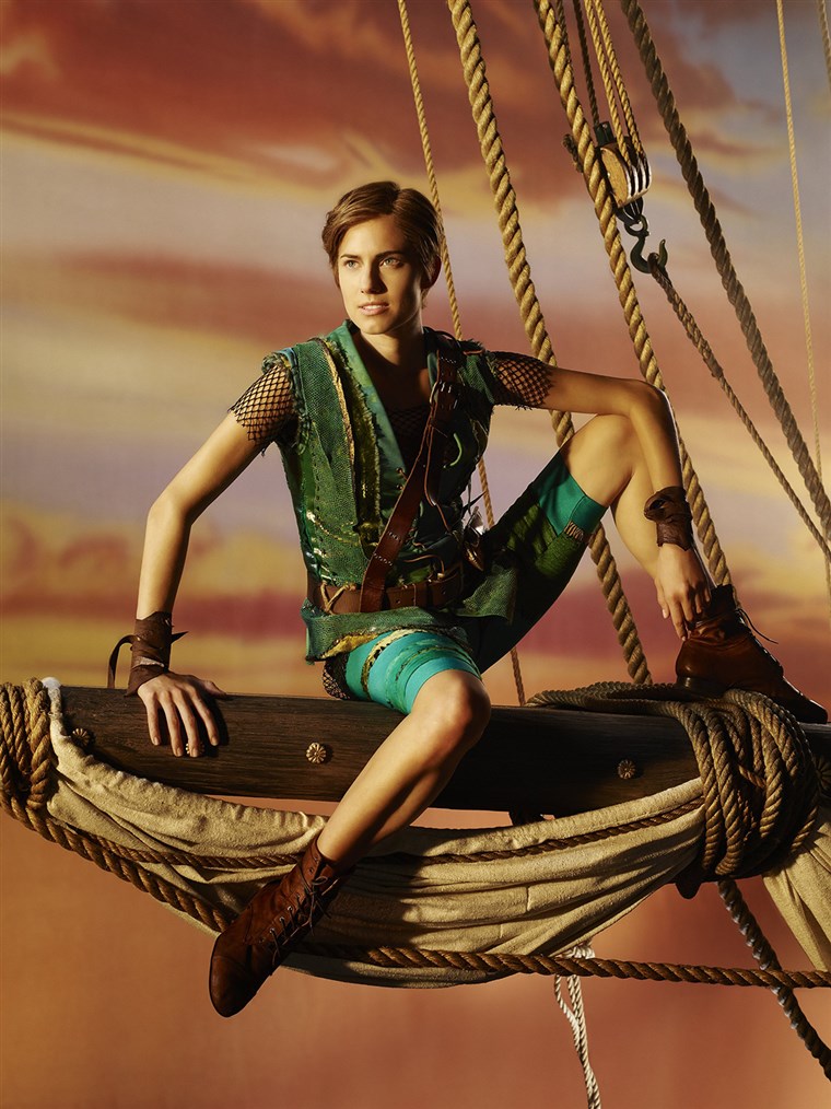 אליסון Williams sets a course for adventure as the newest Peter Pan.