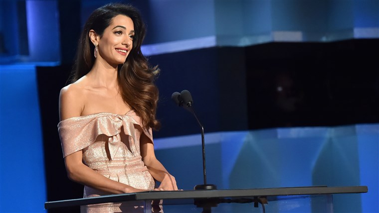 Amal Clooney honors George Clooney at 2023 AFI Life Achievement Award Gala