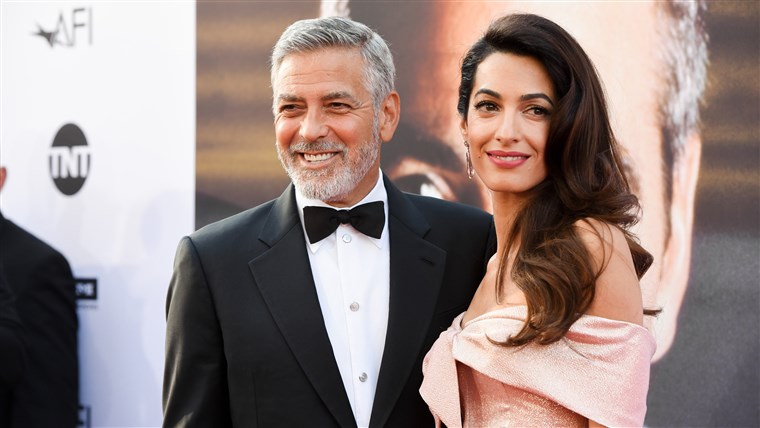 जॉर्ज Clooney and Amal Clooney: 2023 AFI Life Achievement Award Gala