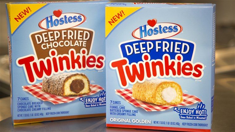 מקורי and Chocolate Deep Fried Twinkies