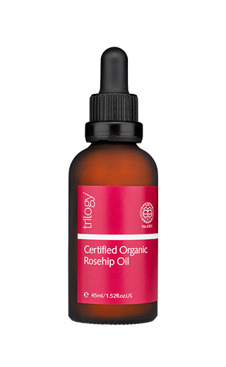 त्रयी certified organic rosehip oil