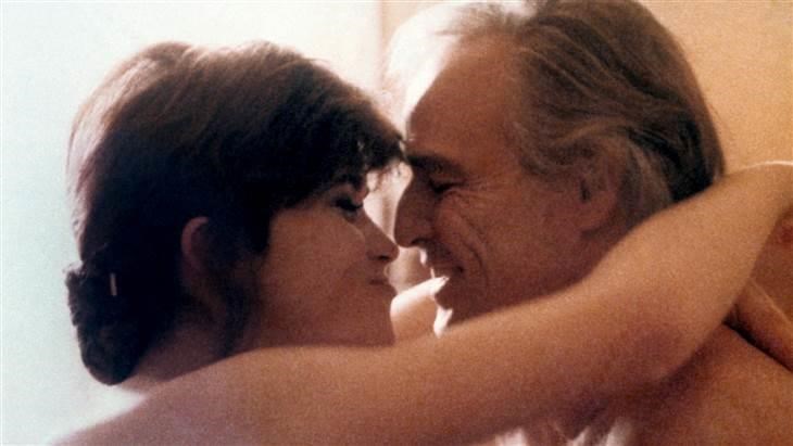 מריה Schneider and Marlon Brando in 