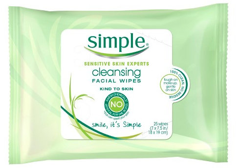 Egyszerű Cleansing Facial Wipes