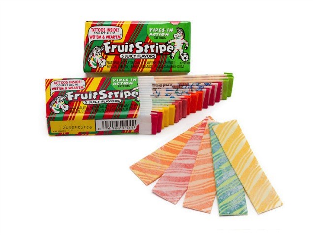 Gyümölcs Stripe Gum