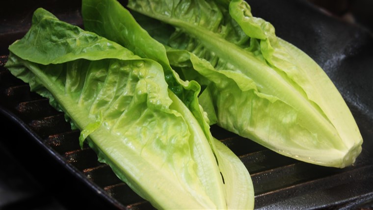 भुना हुआ lettuce