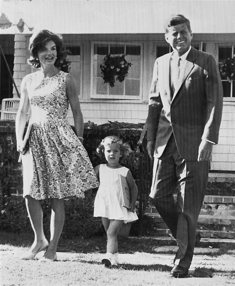ג'ון F. Kennedy, Jacqueline Kennedy, Caroline Kennedy