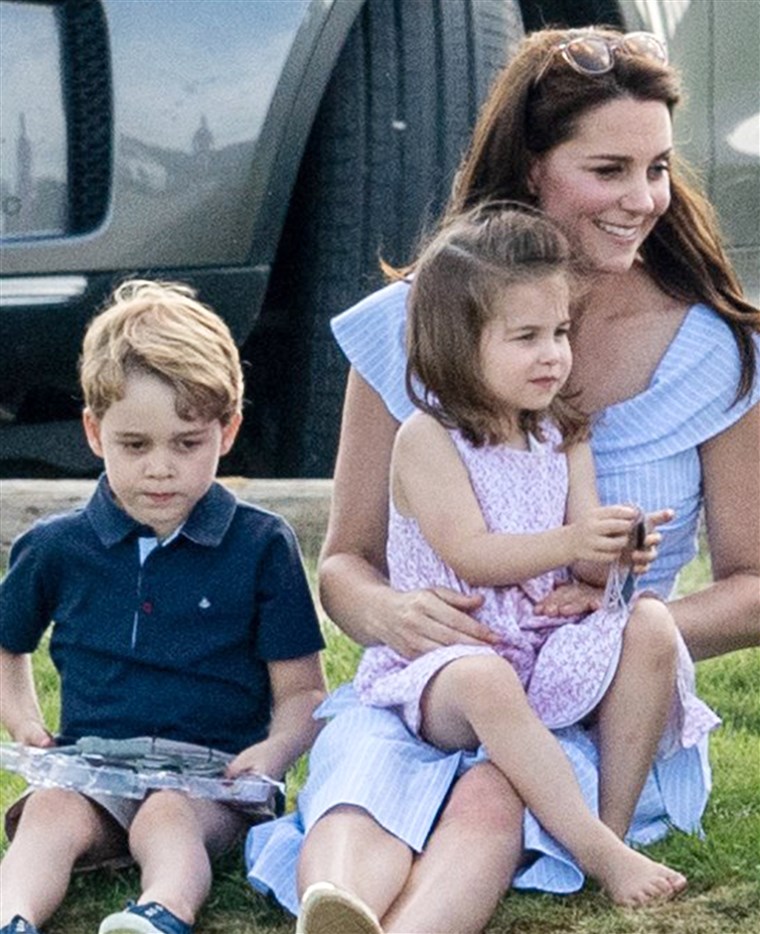 לשעבר Kate Middleton with kids