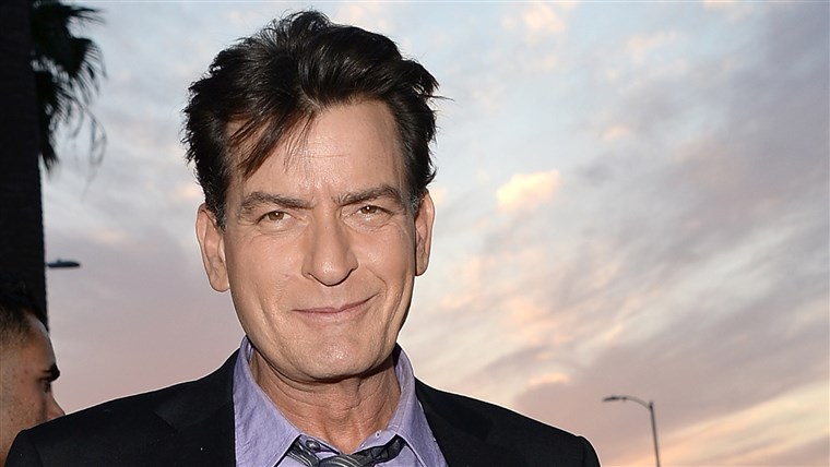 Charlie Sheen at the Premiere Of Dimension Films' 