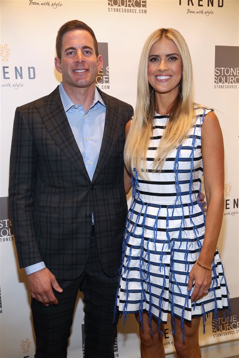 छवि: Tarek and Christina, TV's Favorite House Flippers, Featured at TREND/Stone Source Event in New York