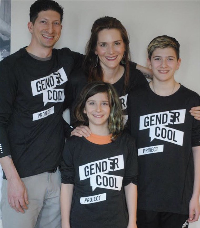 דניאל is part of the GenderCool Project, a national campaign aimed at showcasing stories of transgender kids like him.