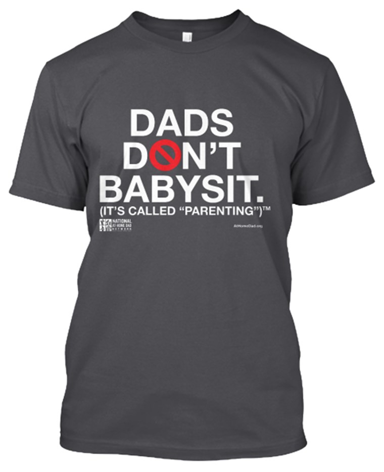 אבא's don't babysit t-shirt