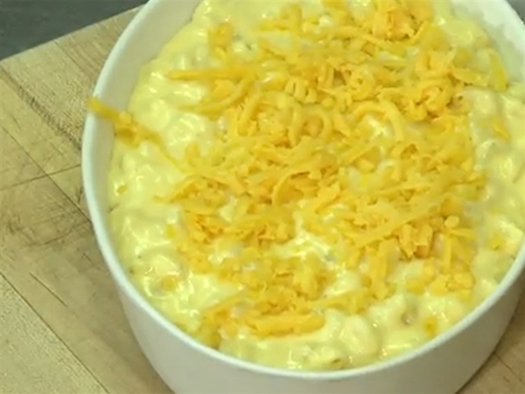 Rák patients love creamy comfort foods, like this macaroni and cheese dish offered by the new Cancer Nutrition Consortium
