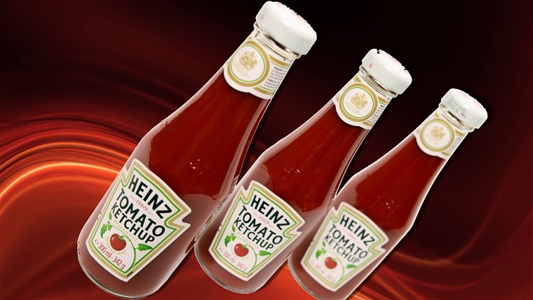 היינץ ketchup jars