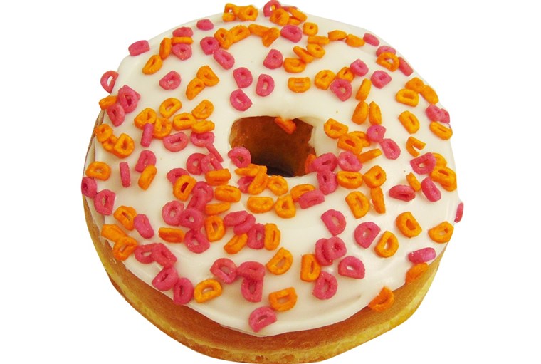דנקין' Donuts spinkles doughnut