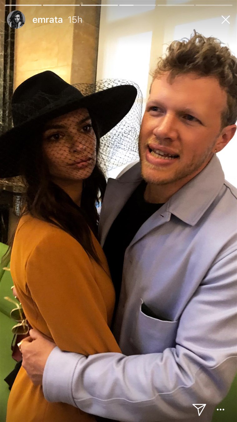 A Instagram series represents one of Ratajkowski and Bear-McClard's only public appearances together.