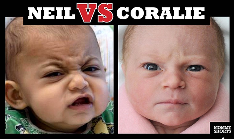 छवि: Scary babies face off