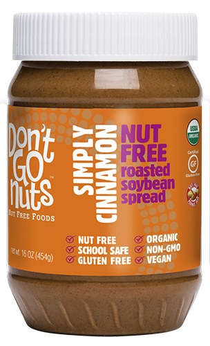 डॉन't Go Nuts Simply Cinnamon Soybean Spread